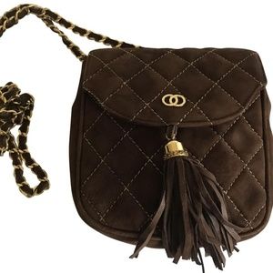 Mr. Jay Vintage Quilted leather purse